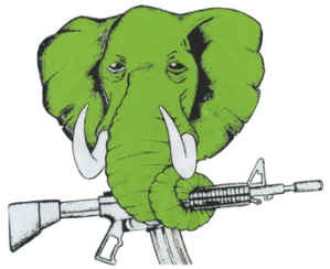 Green Strength Elephant